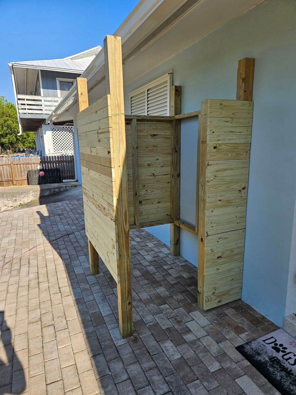 Outdoor shower 