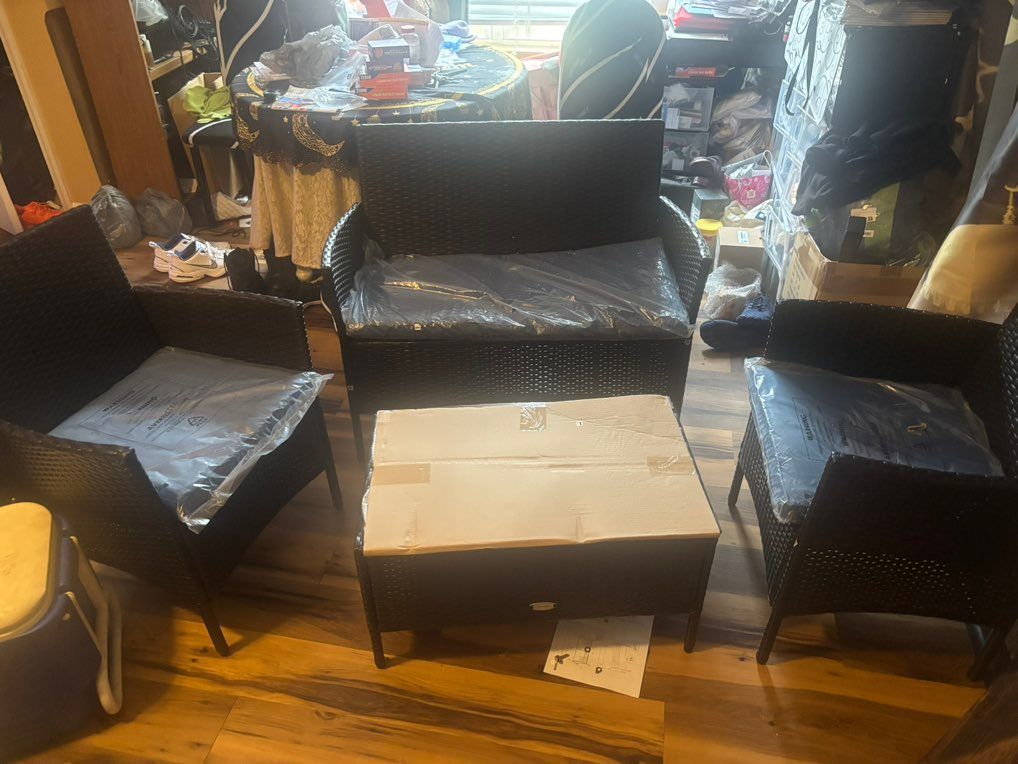 Patio furniture assembly 