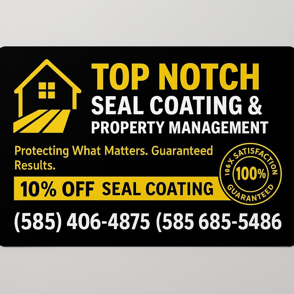 Top Notch Professional Sealcoating