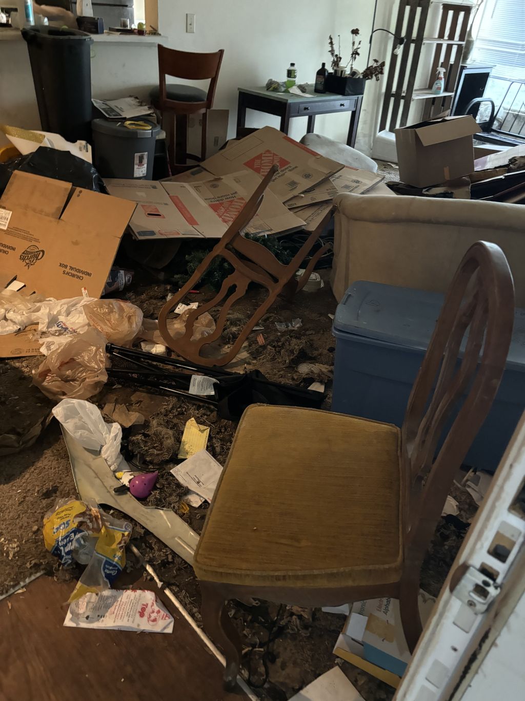 Trash out 