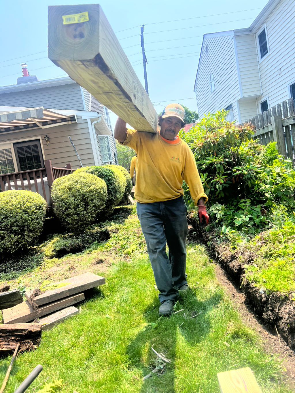 One of our crew members working hard as always 