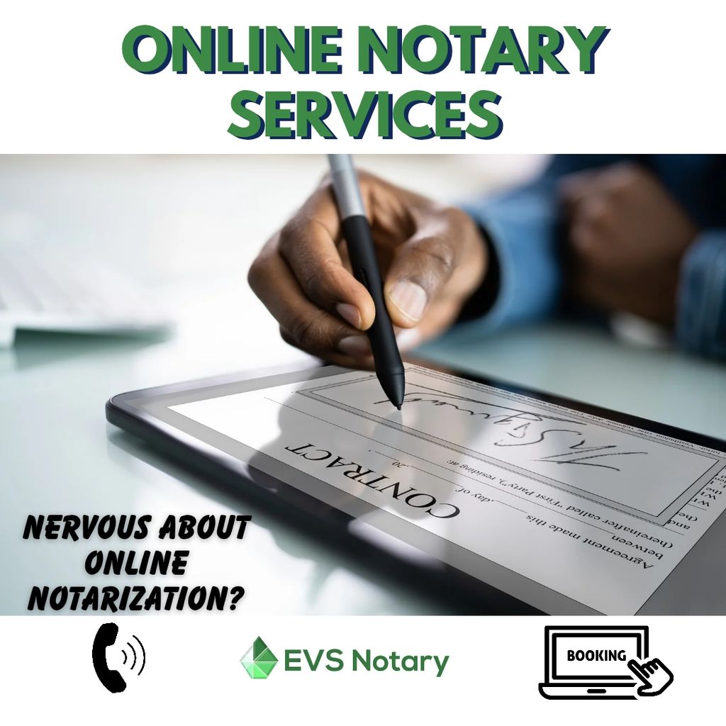 Online Notarization Services Available 