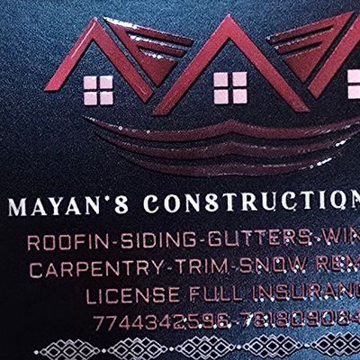 Avatar for MAYAN'S CONSTRUCTION CORP