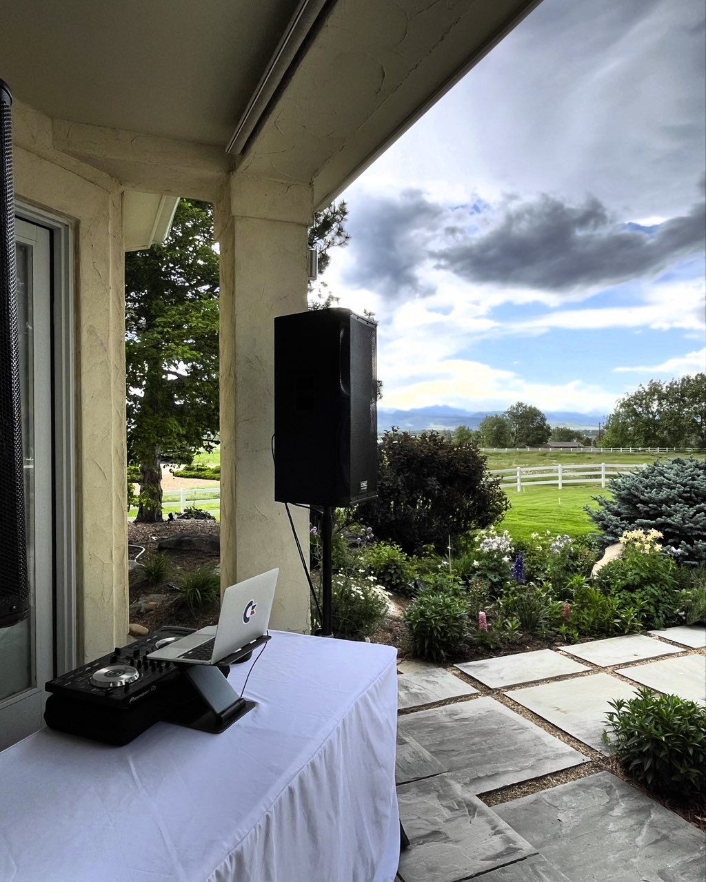 Before a private event in Boulder County.