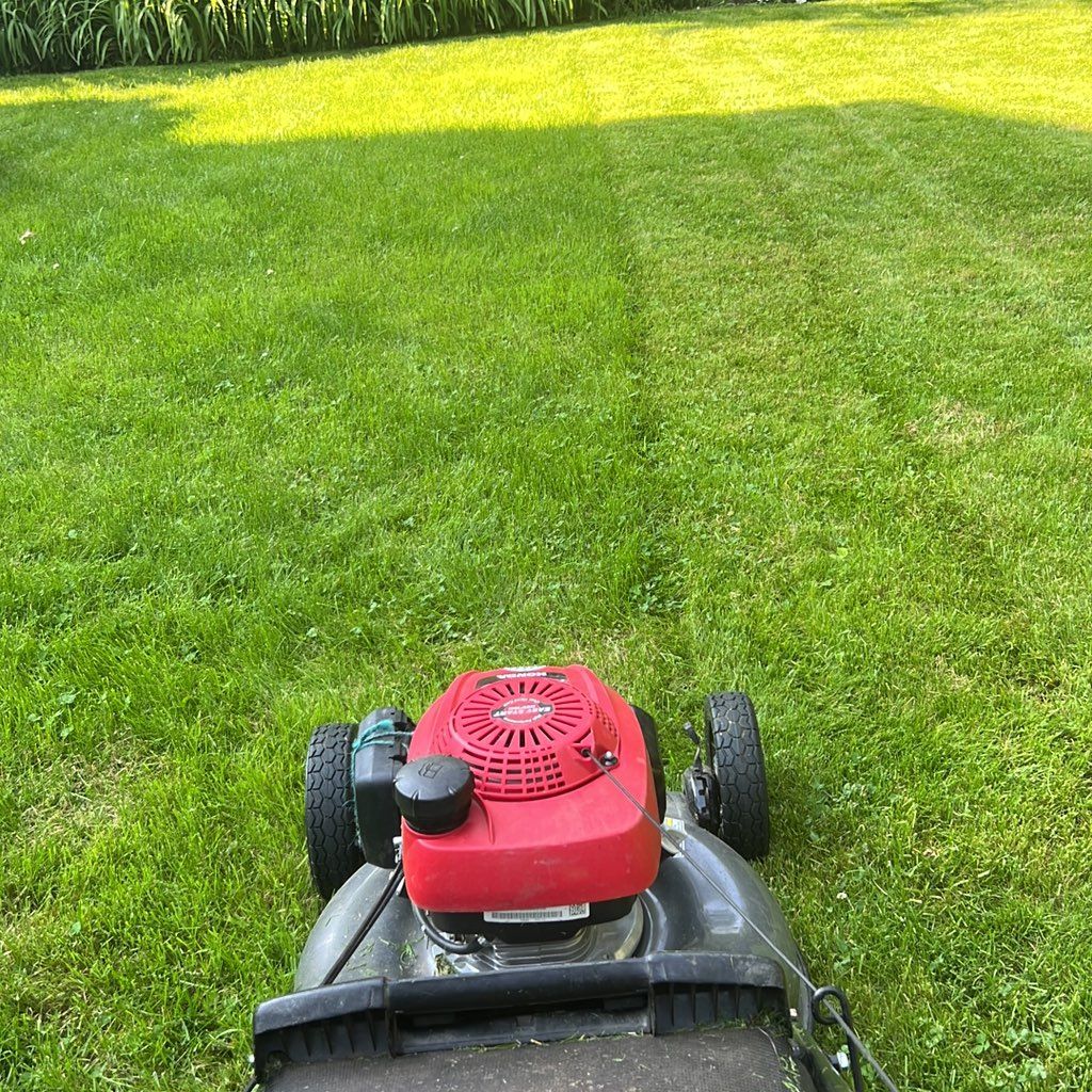 Landscape high pressure washing