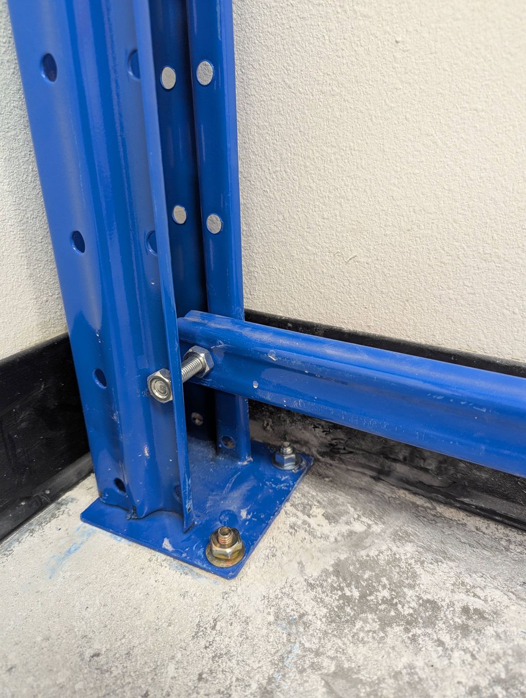 concrete anchors installed May 2025