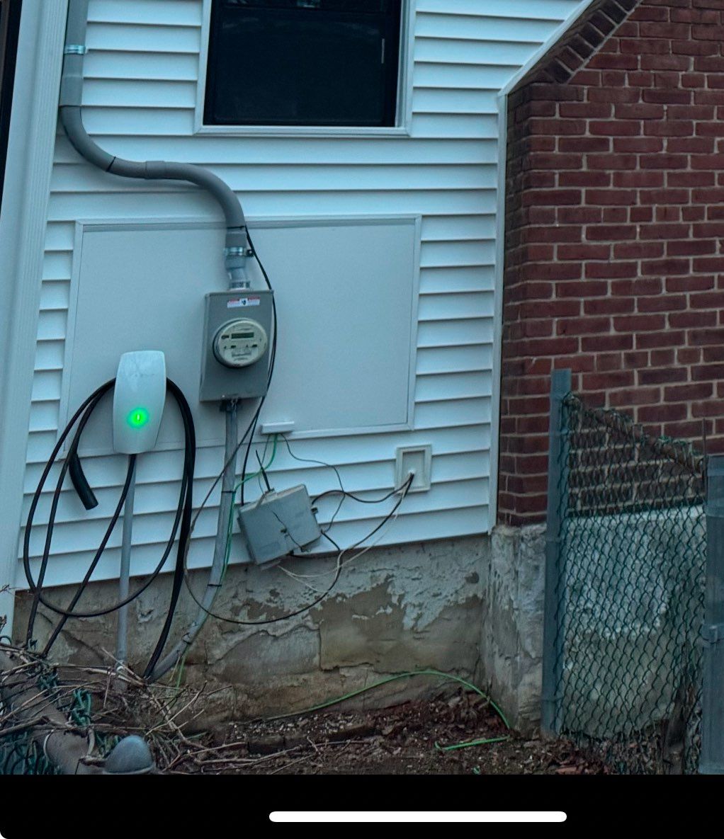 Tesla car charger with new 200 amp service