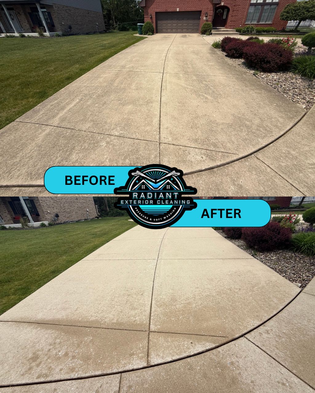 driveway pressure washing
