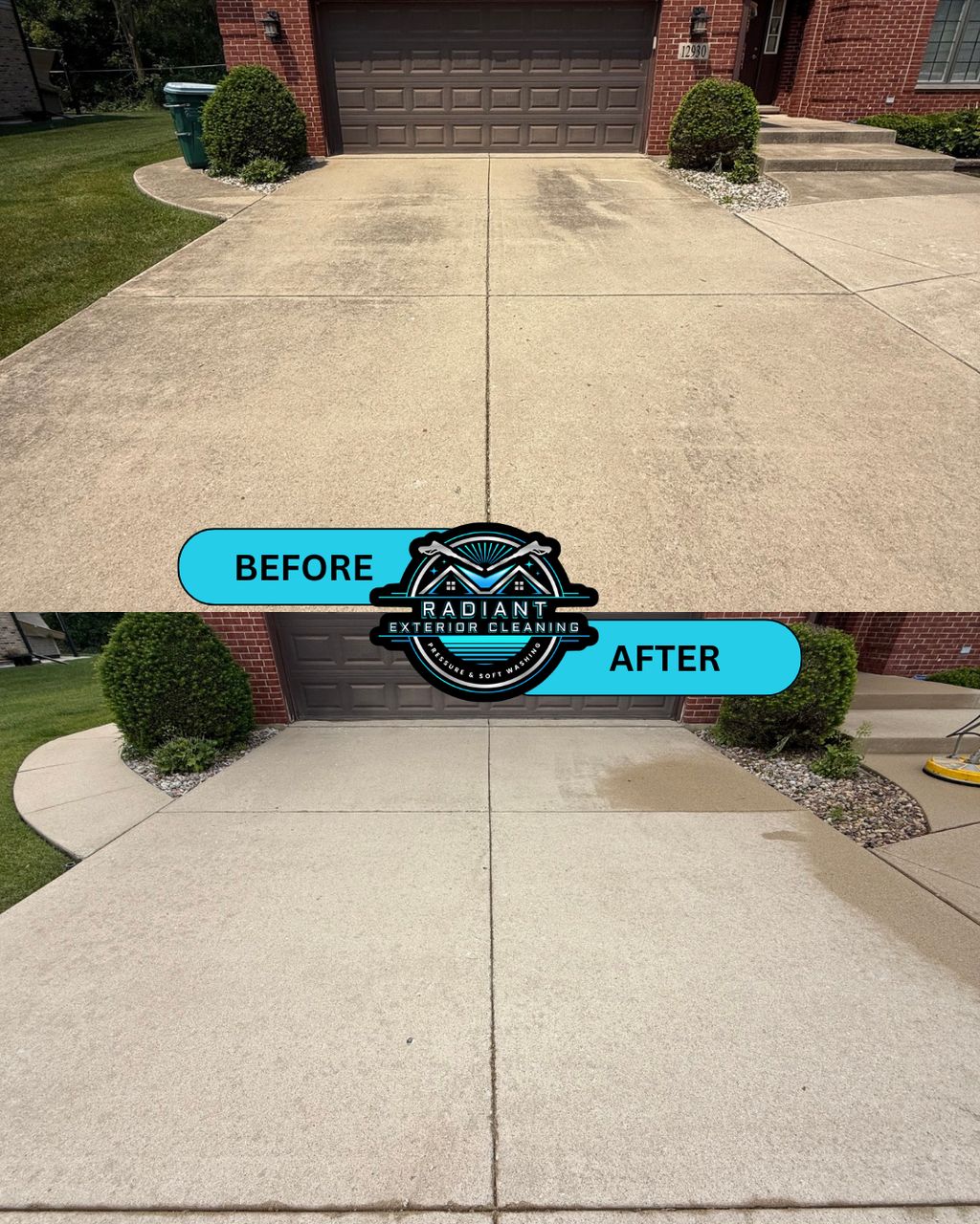 driveway pressure washing