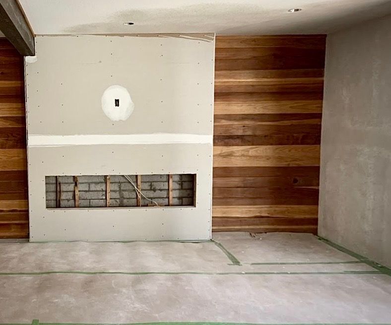 drywall and mud install 