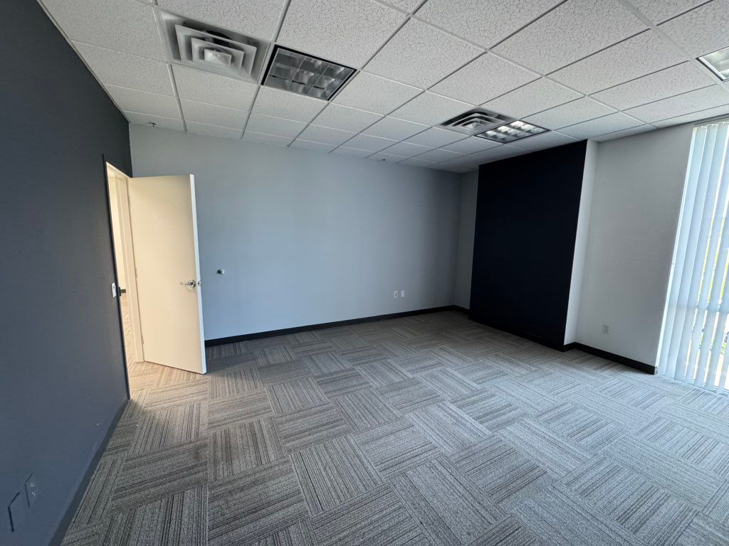 Office painting. Before 