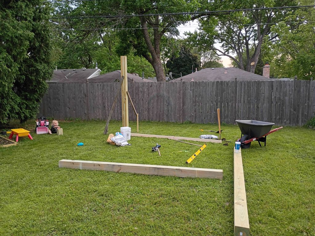 swing set 9x8 opening 