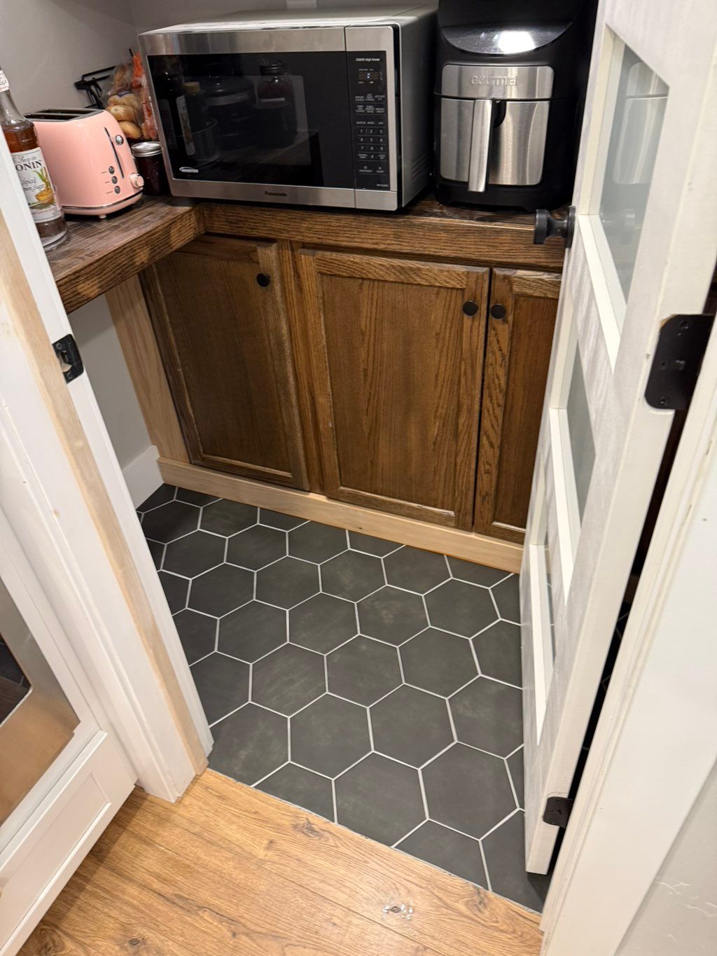 Finished tile install 