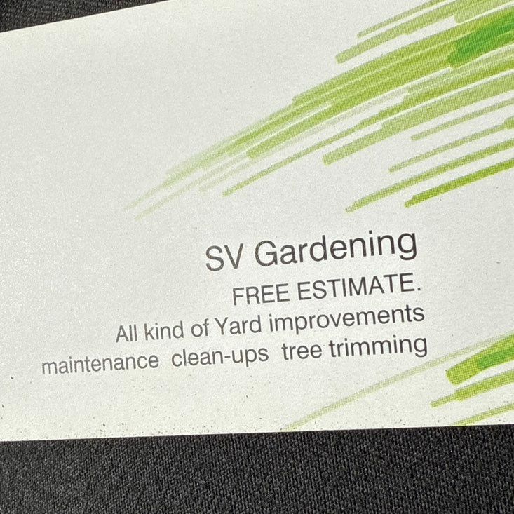 SVGardening