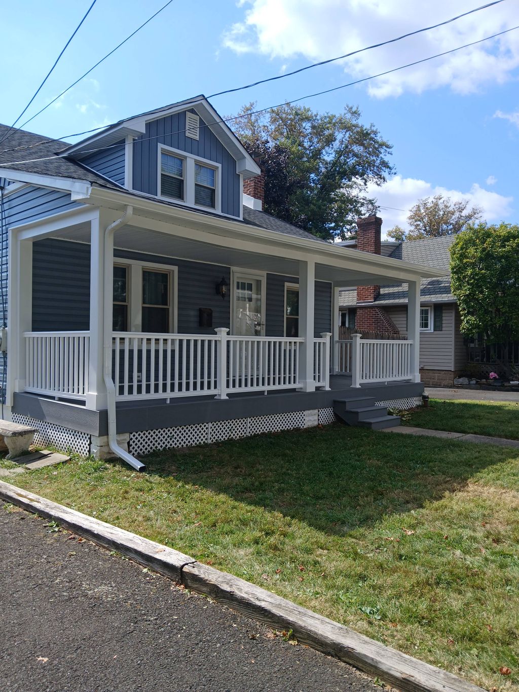white gutter installation seamless 1 year warranty