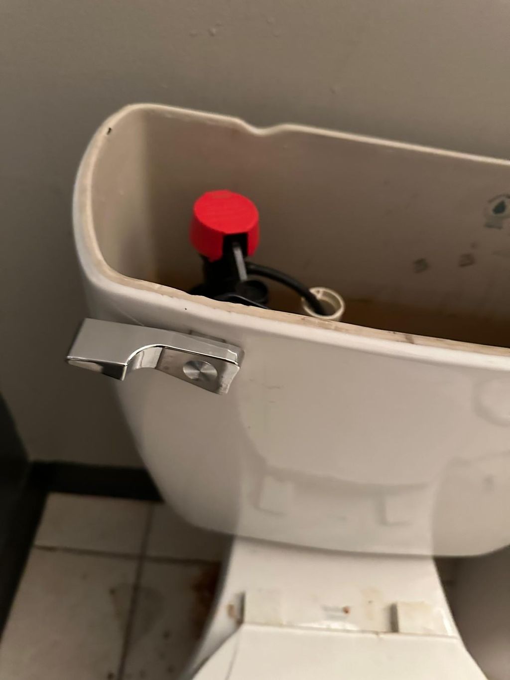 New Flusher Replacement.