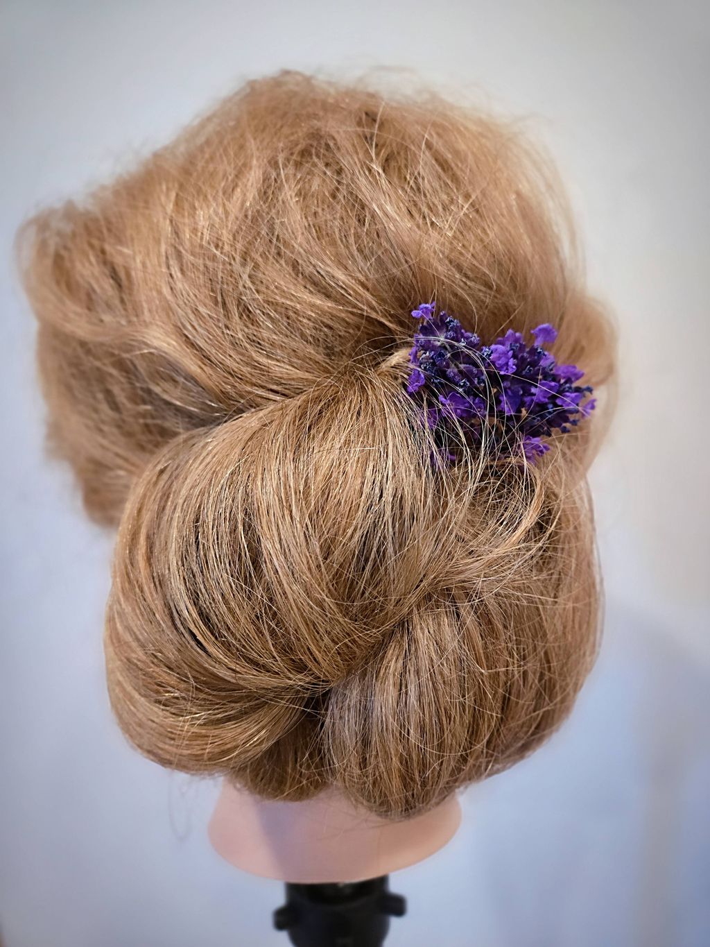 Soft and elegant chignon