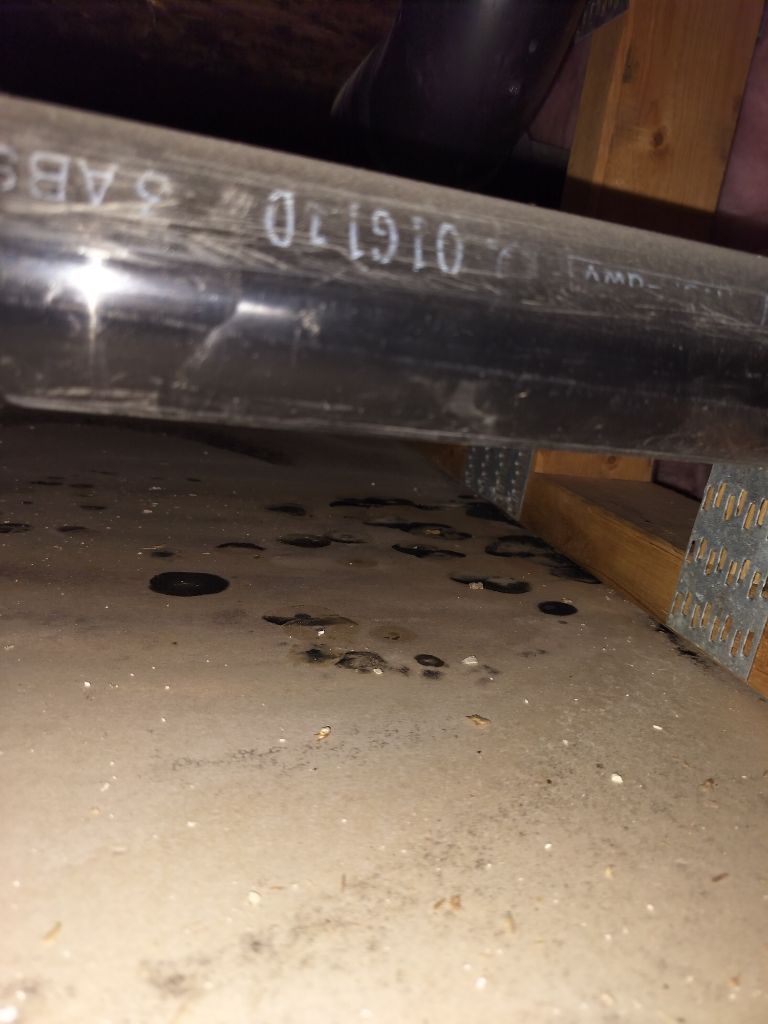 ...2nd Floor Toilet leaked through ceiling below