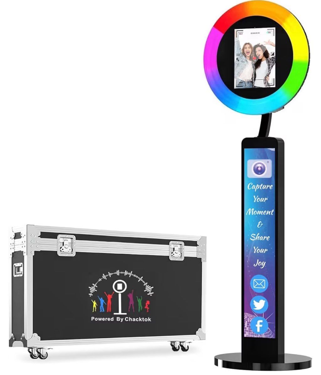 We offer photo booths for with digital and prints.