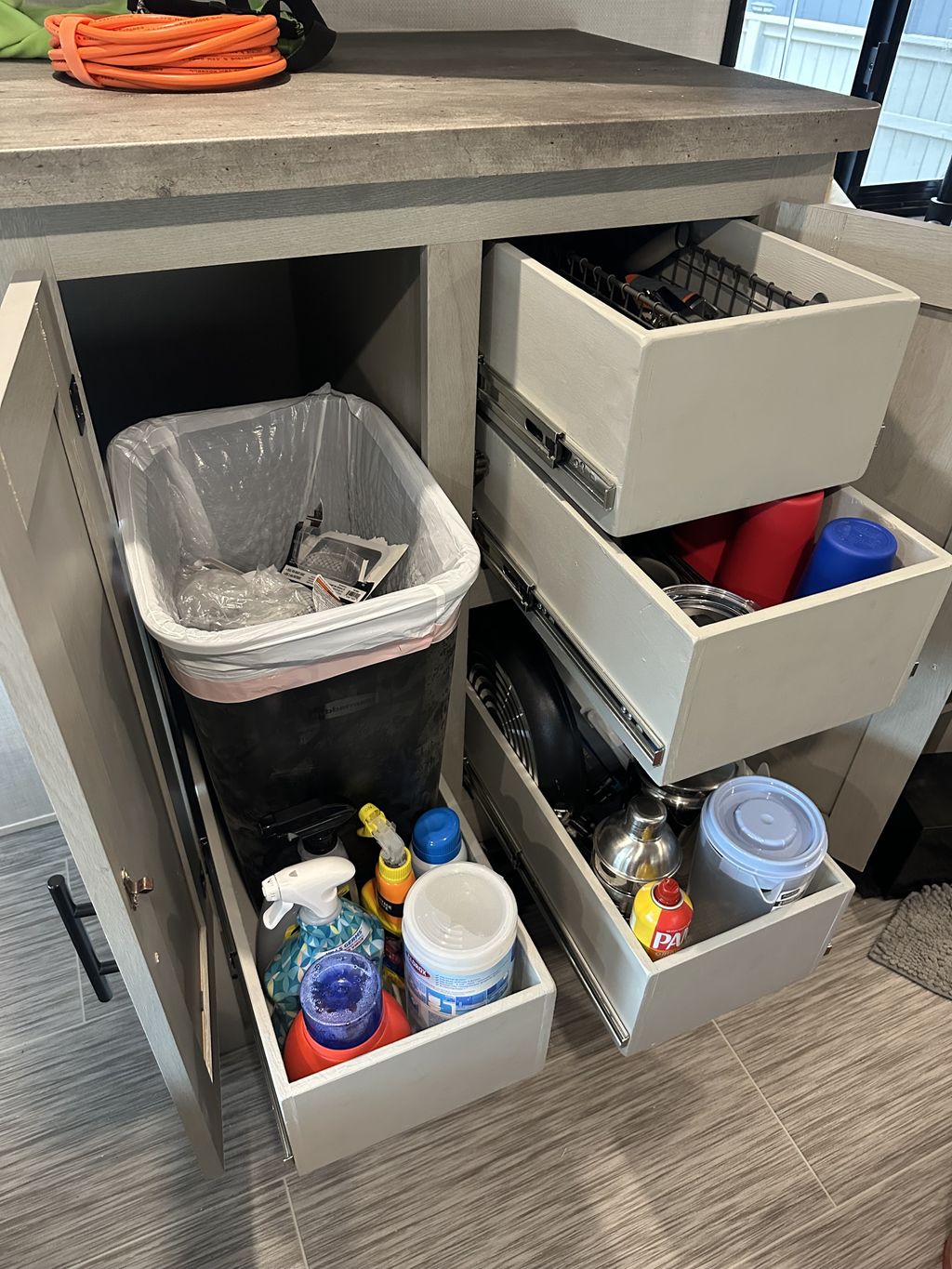 Custom RV cabinets