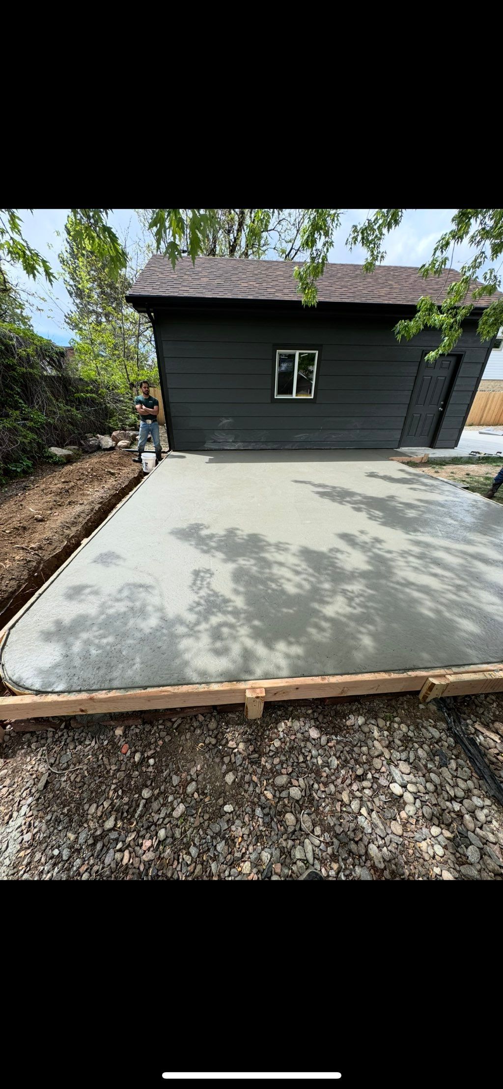 Slab of concrete 