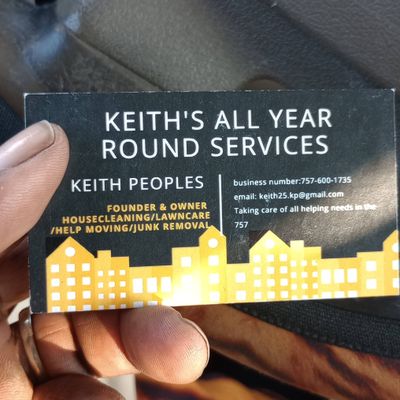Avatar for Keith's All Year Round Services