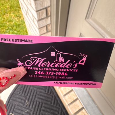 Avatar for Mercede’s Cleaning service