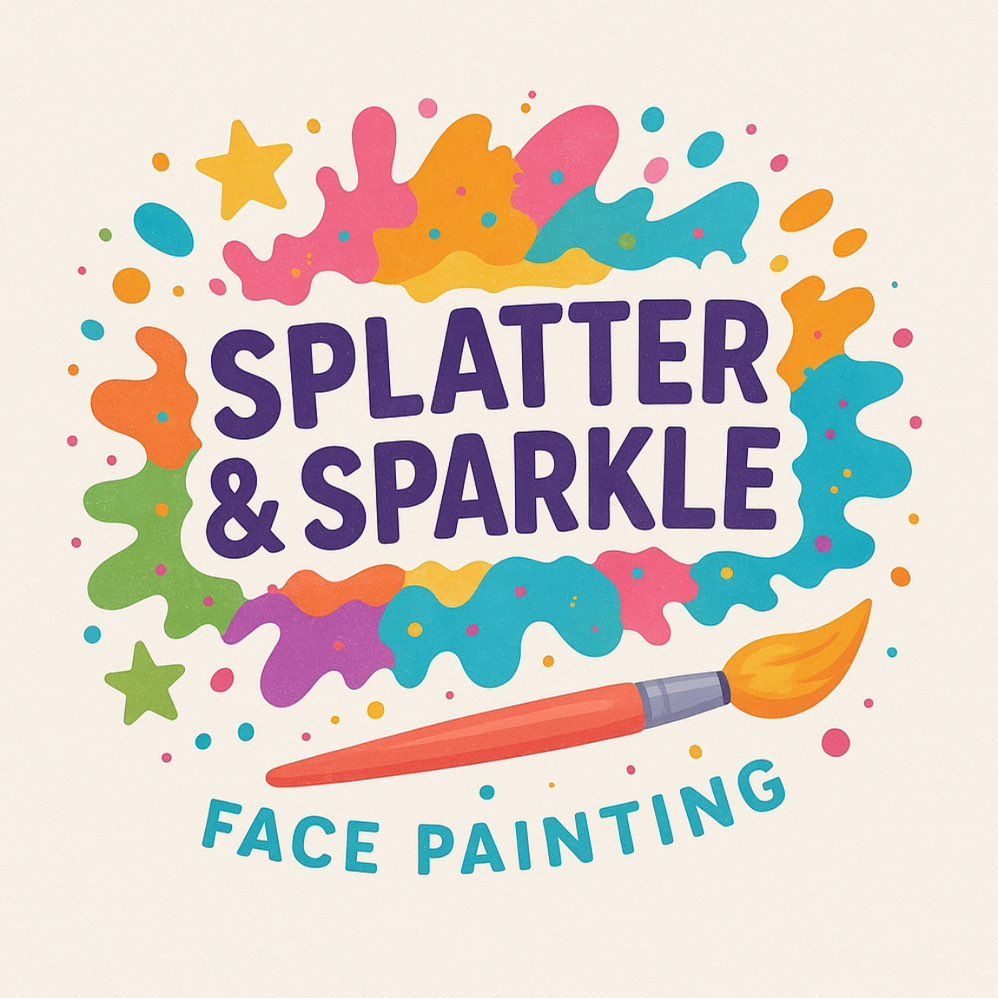 Splatter & Sparkle Face Painting