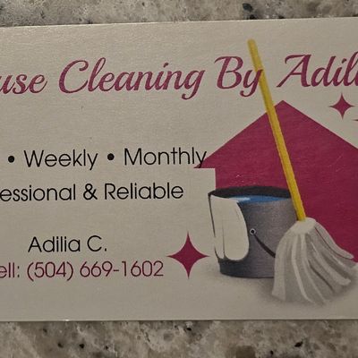 Avatar for House cleaning By Adilia
