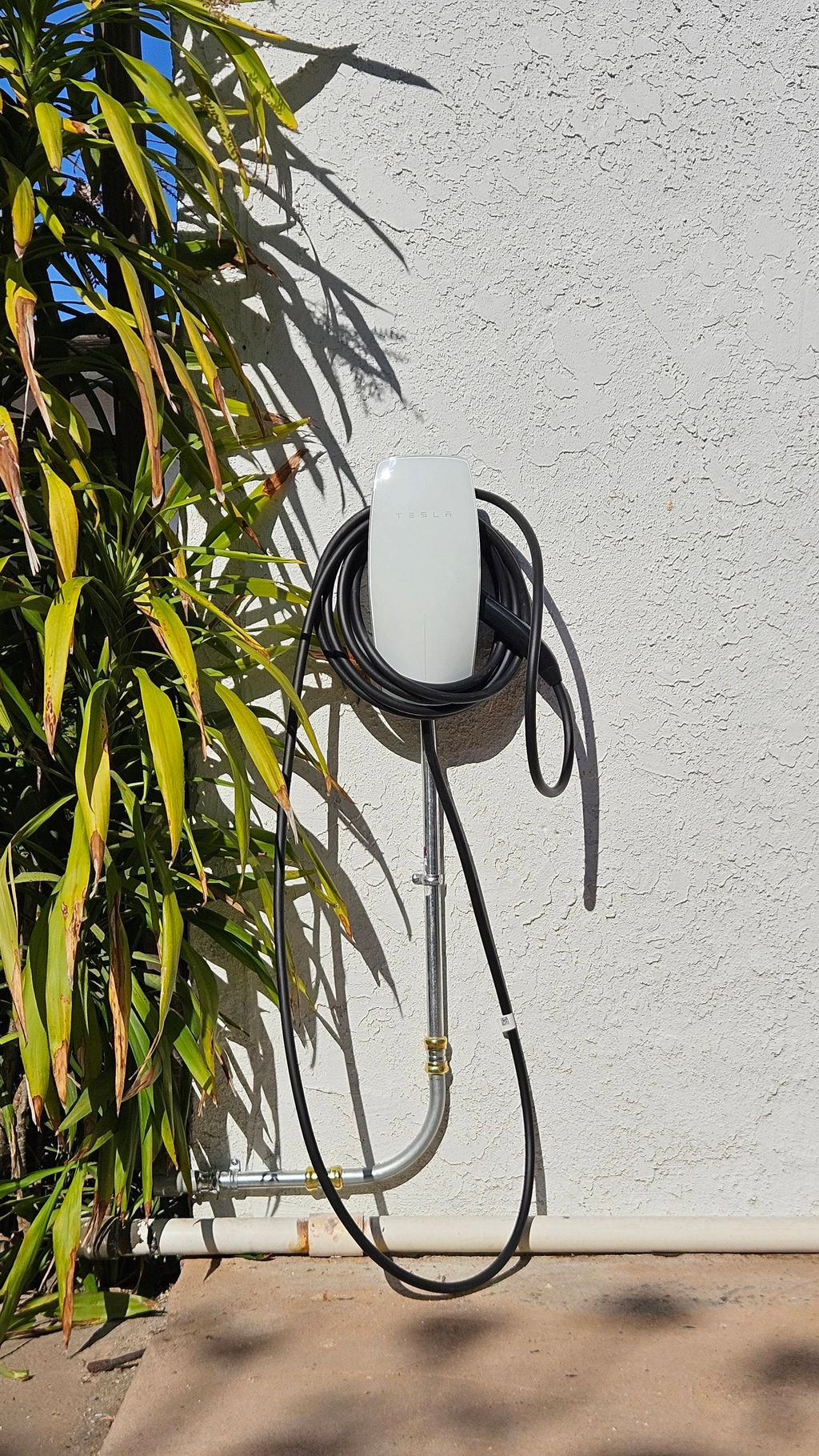 Installed Tesla Level 2 Wall Charger