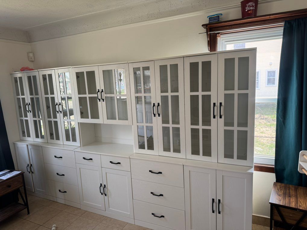 Full Wall Cabinets Assembly