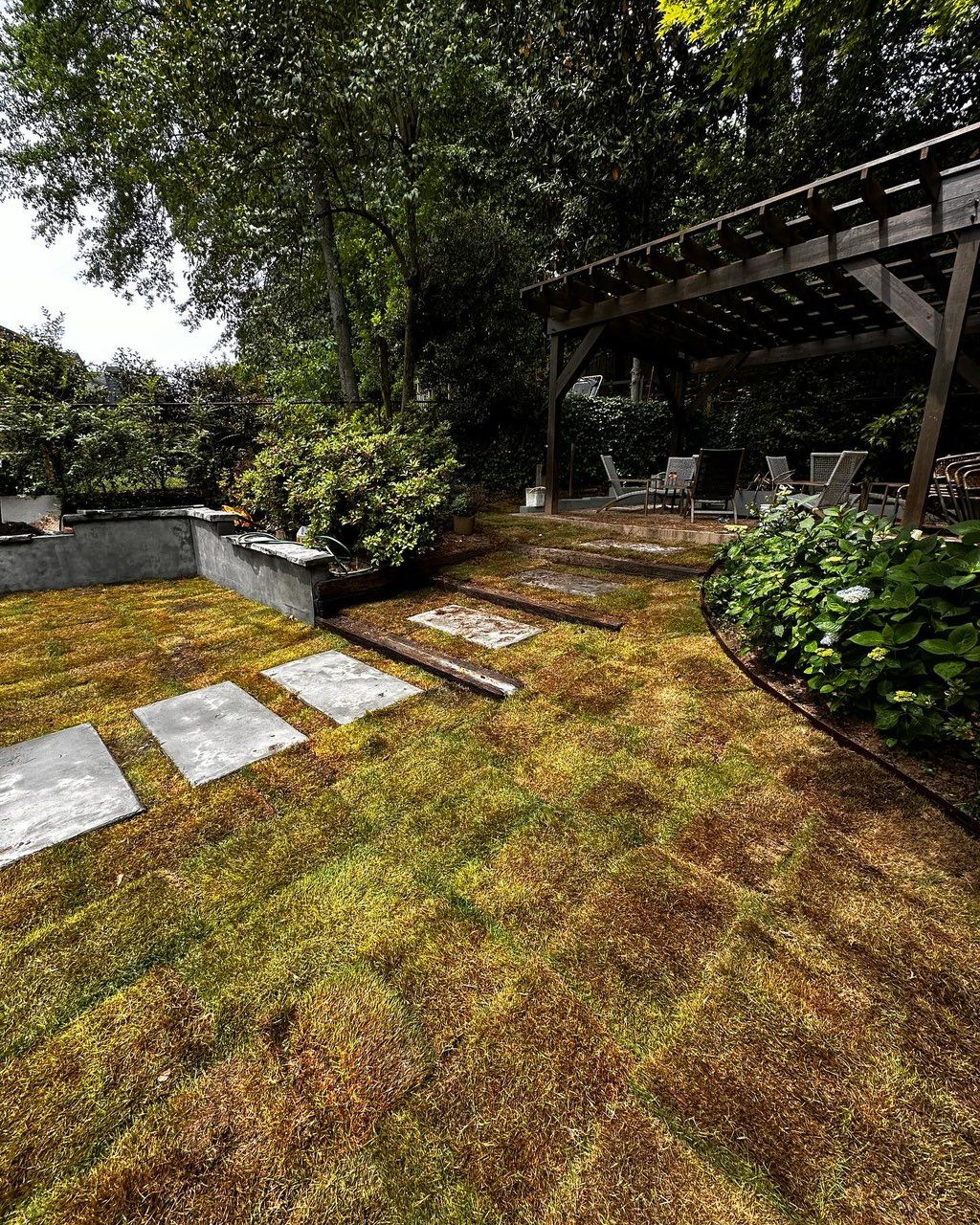 We handled the sod portion of this project!