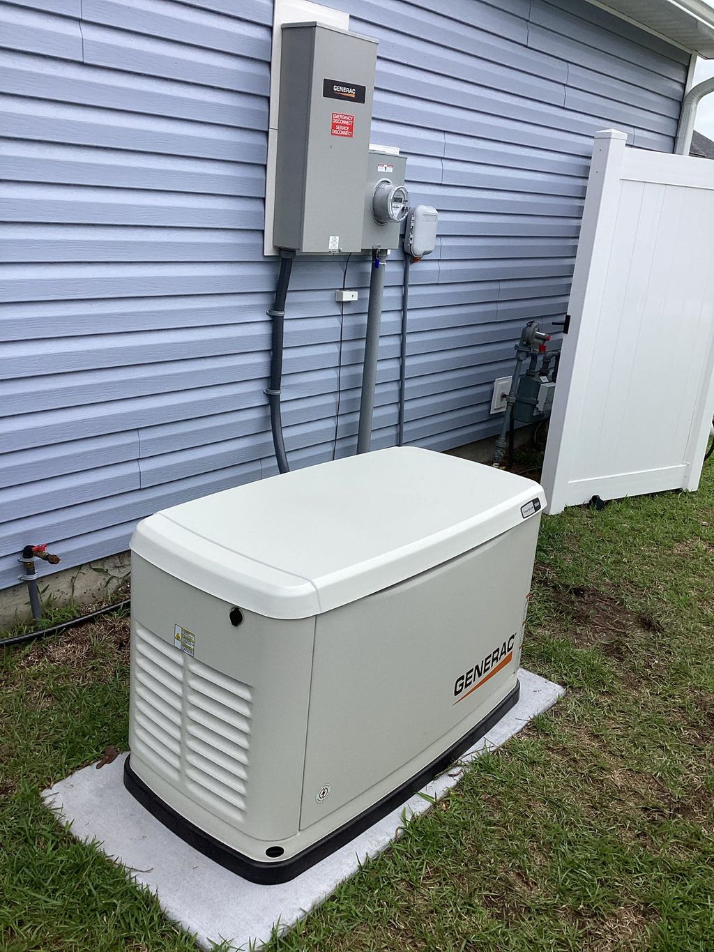 Generac whole home install