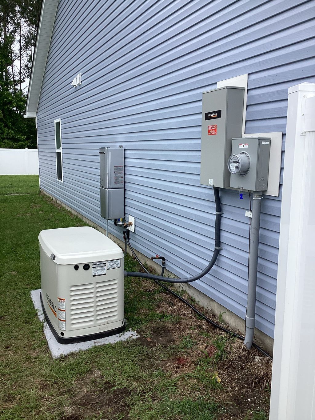 Generac whole home install