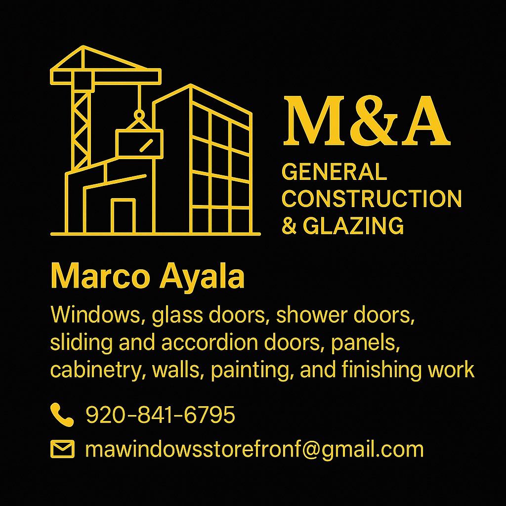 M&A General Construction & Glazing
