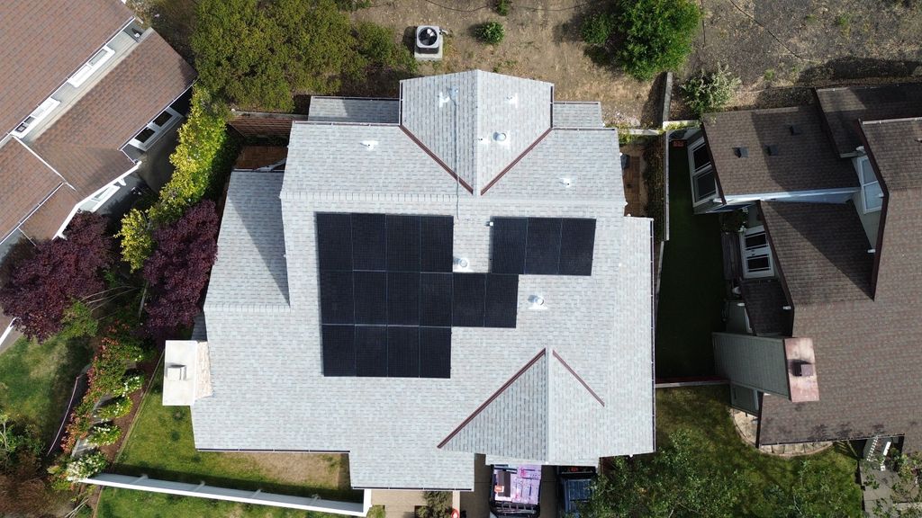 New roof and solar