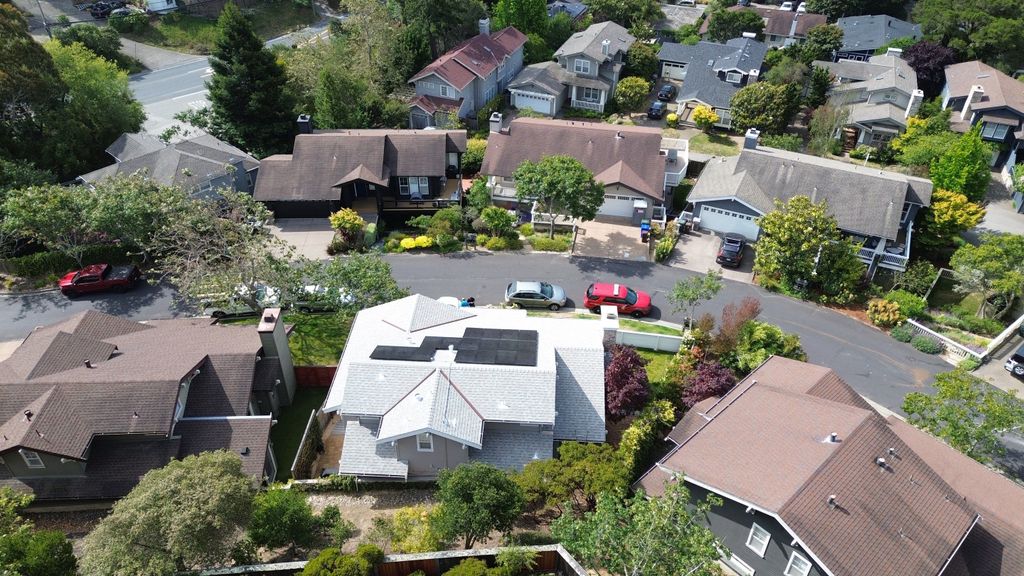 Most beautiful roof in the neighborhood