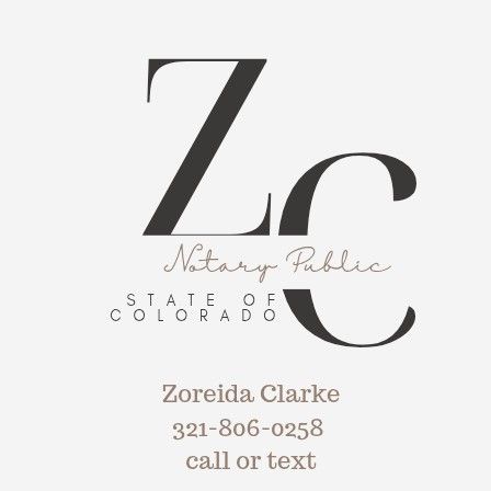 Zoreida Clarke - Mobile Notary