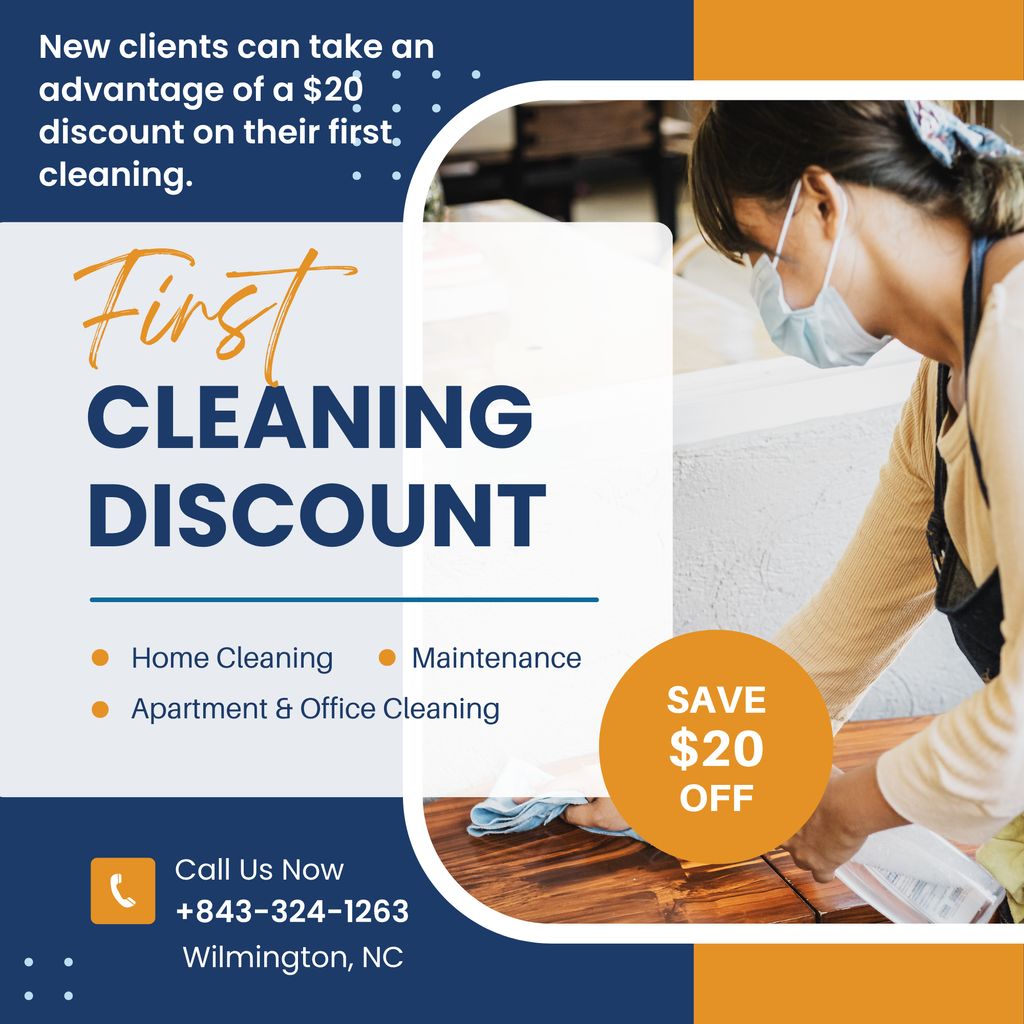 Cleaning services in Wilmington, North Carolina