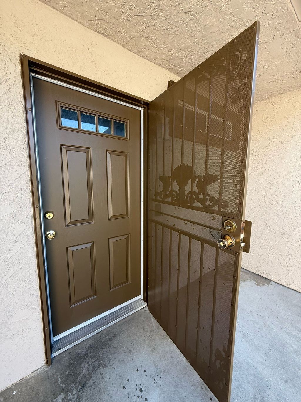 does your door need a new look? Call us 