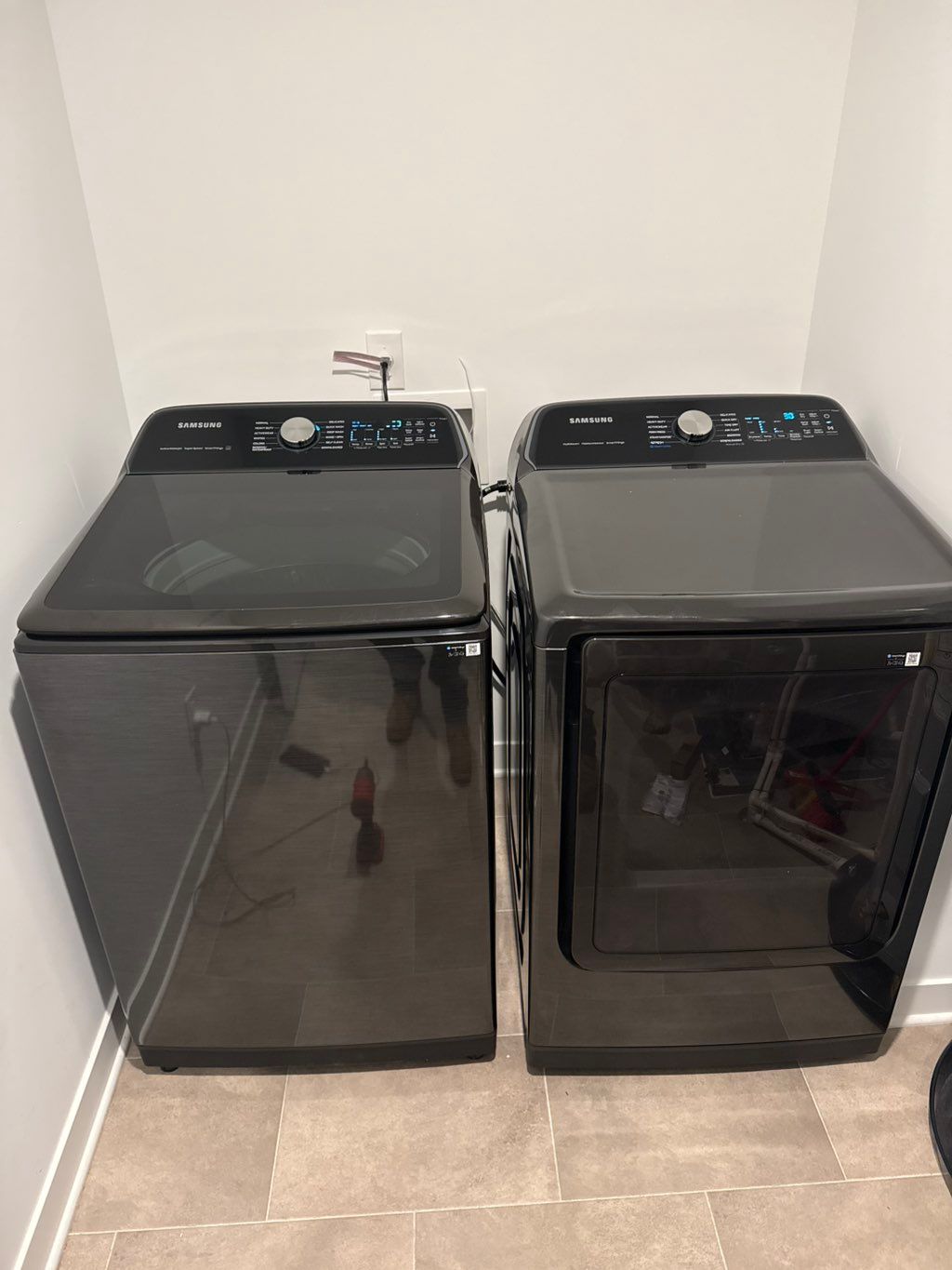 W/D delivered and installed 