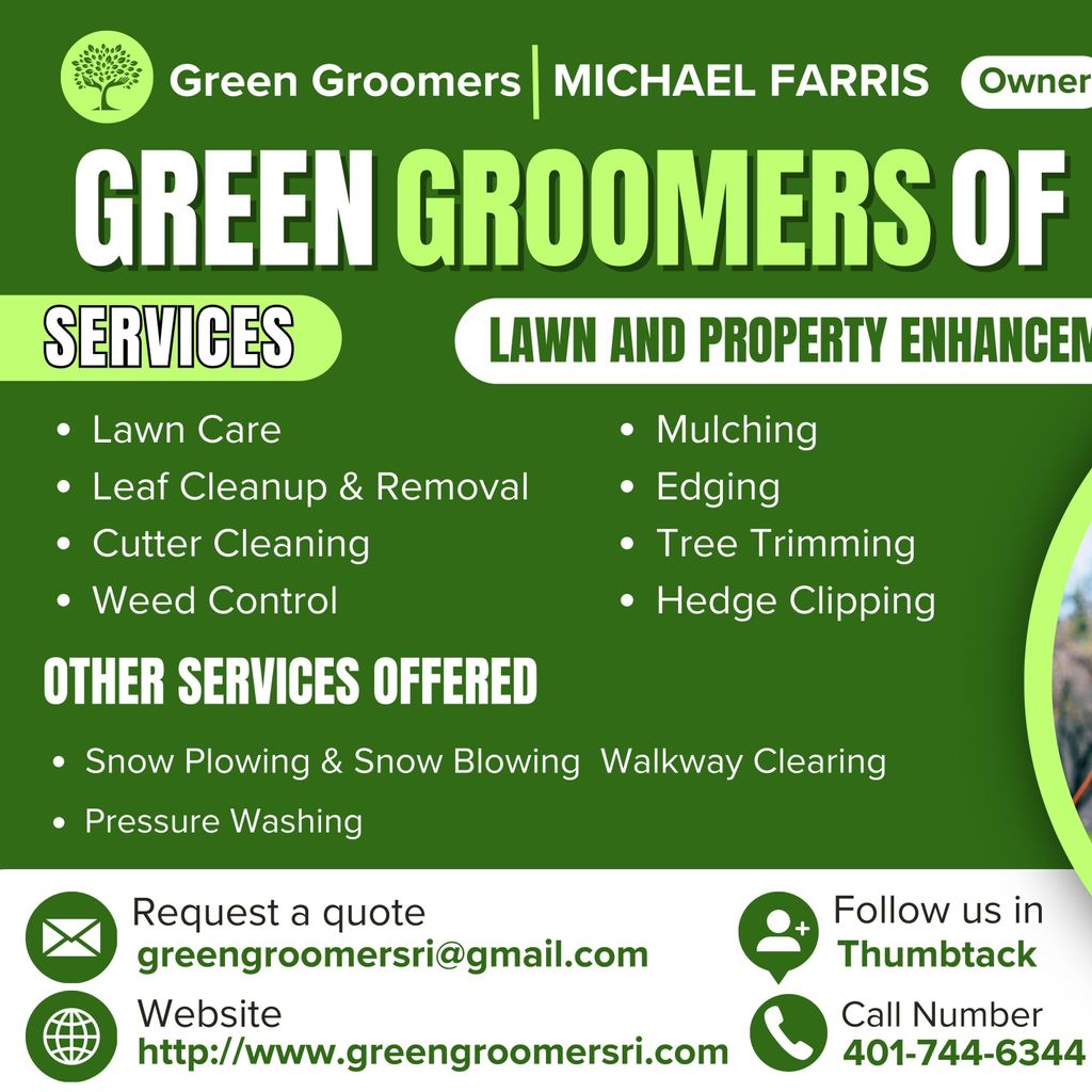 GREEN GROOMERS OF RI