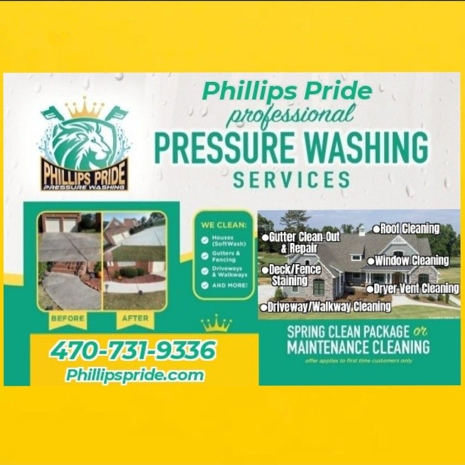 Phillips Pride Pressure Washing