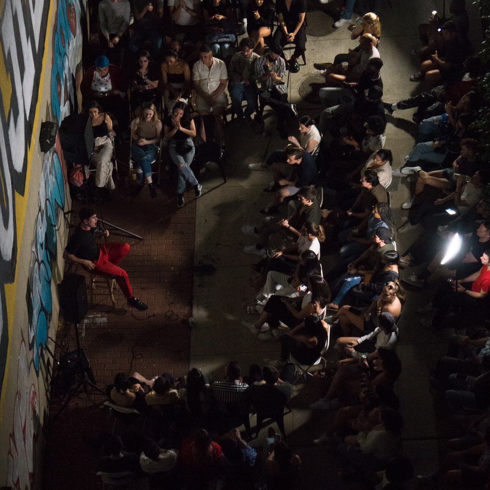 Street Talk Comedy Show hosted by Max Manticof