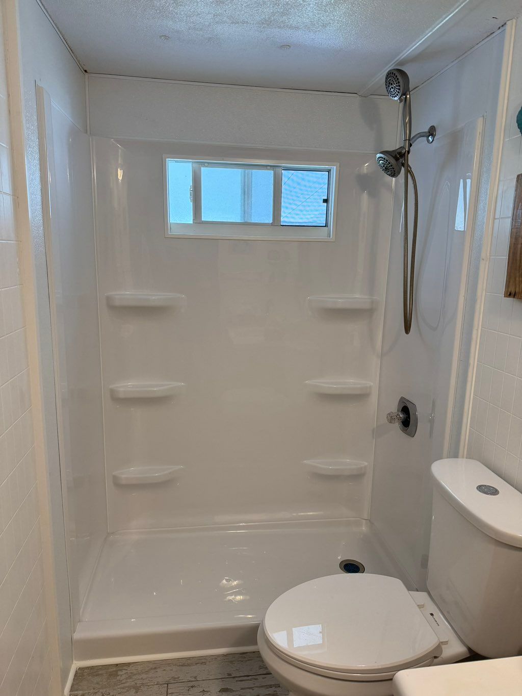 After (New shower installation)