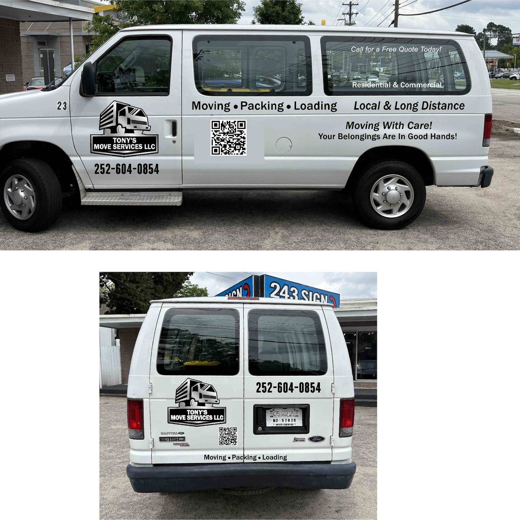 tonys move services llc