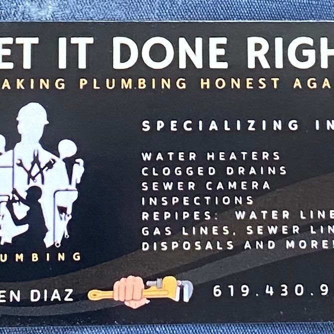 Get It Done Right Plumbing