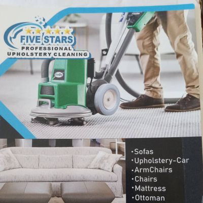 Avatar for five stars professional upholstery cleaning