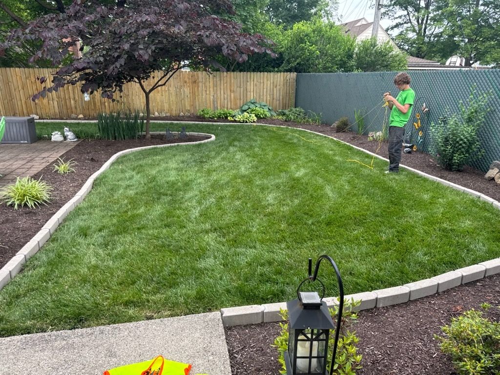Edge block  job, Oakwood,oh