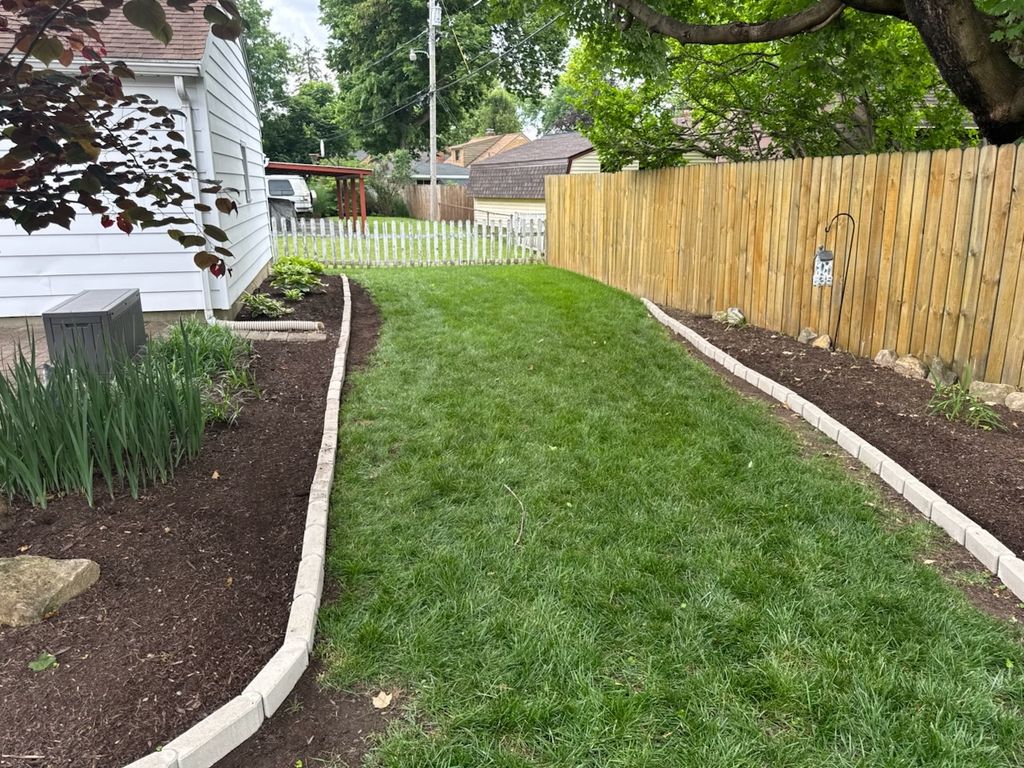 Edge block  job, Oakwood,oh